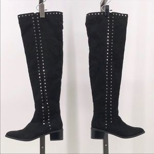 Fergalicious by fergie harlin studded OTK boots